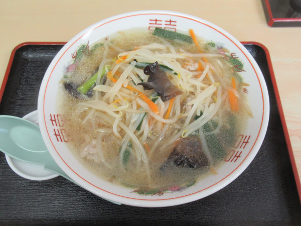 「もやしそば（770円）」@そば 八山庵の写真