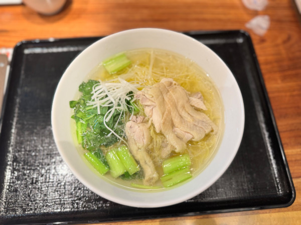 「鶏そば単品 980円」@中華厨房 暖家 神谷町店の写真