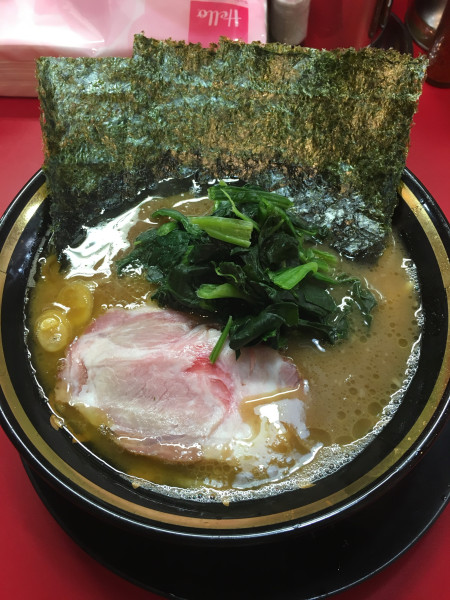 「ラーメン(670円)」@家系ラーメン とらきち家の写真