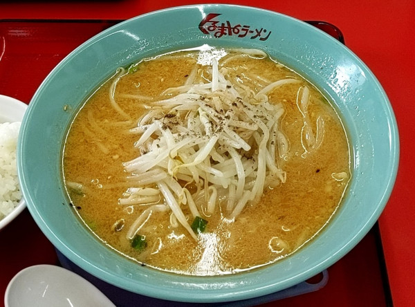 「味噌ラーメン」@くるまやラーメン 浦和東大門店の写真