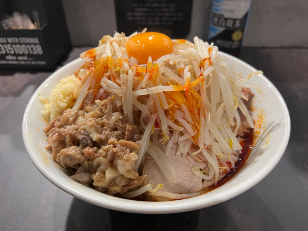 「汁なしRED」@Hi-Fat Noodle BUTCHER’Sの写真