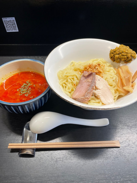 「5種の貝とトマトつけ麺」@麺屋わになるの写真