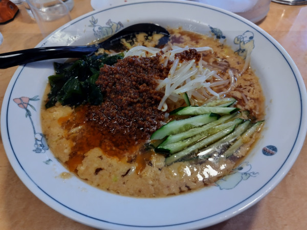 「【限定】冷やしタンタンメン」@テンホウ 松本渚店の写真