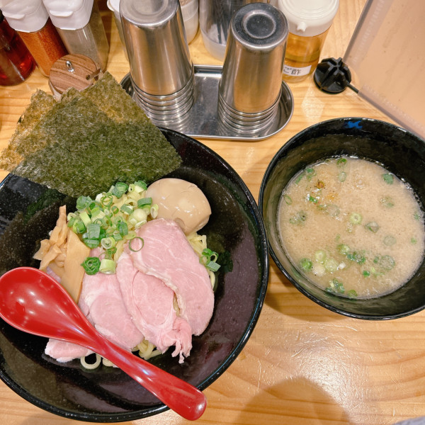「特製純鶏つけsoba」@純鶏Soba 煌の写真