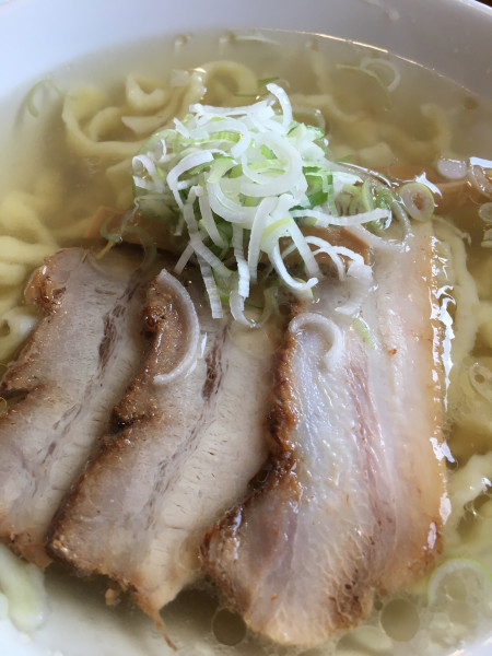 「会津山塩ラーメン　手打麺」@うえんで食堂の写真