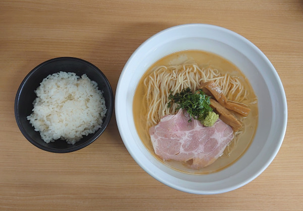 「冷やし煮干し(塩)」@らぁ麺NOBU 川越店の写真