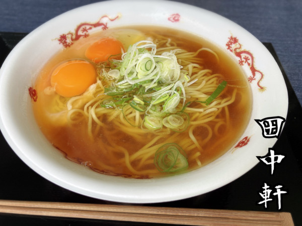 「親鶏醤油らぁ〜めん¥600」@親鳥中華田中軒の写真