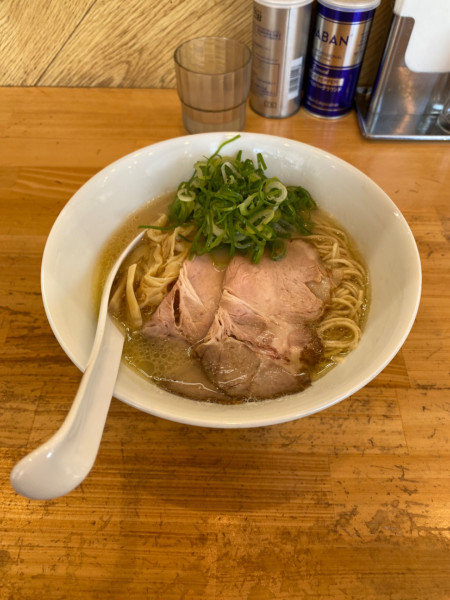 「鶏白湯らーめん(大盛)」@鶏白湯 白の写真