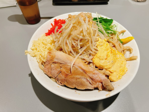 「【限定】ギャング冷やし中華＋麺マシ200」@豚ギャング 天神本店の写真