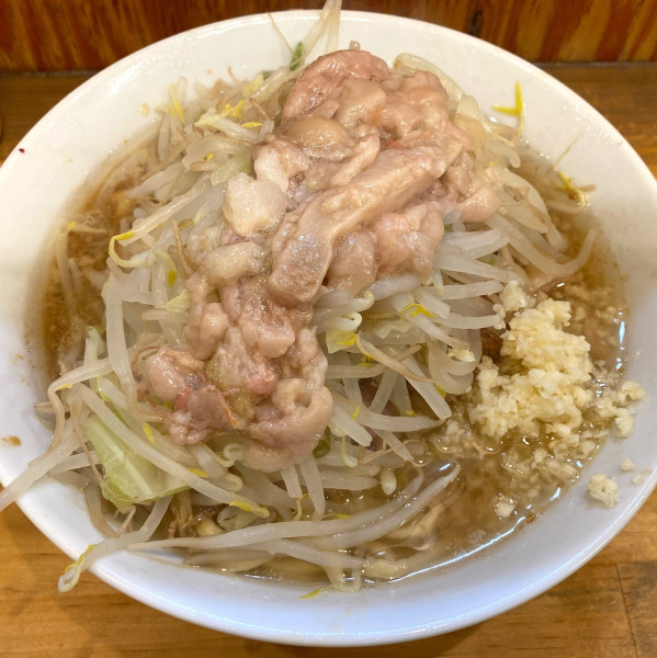 「小豚ラーメン 1,000円」@ラーメン二郎 前橋千代田町店の写真