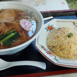 ラーメン+半チャーハン