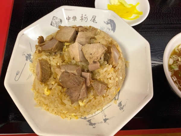 「肉入りチャーハン」@中華 栃尾の写真