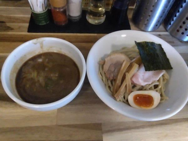 「真空つけめん 200g ¥900」@らぁーめん喜元門 水戸笠原店の写真