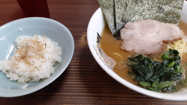 「ライス　小ライス」@横浜家系らーめん 武蔵家 川口店の写真
