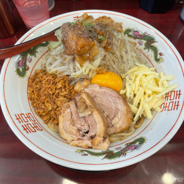 「油そば」@ぶっ豚 京王稲田堤店の写真