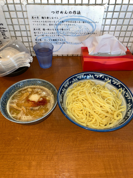 「つけめん2玉味付玉子¥1,280円」@中華そば 中村屋の写真
