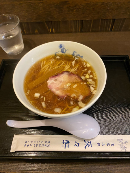 「ミニラーメン(680円)」@淺草 來々軒の写真