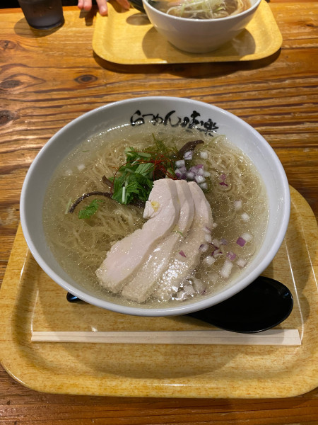 「塩ラーメン(1000円)」@利尻らーめん 味楽 新横浜ラーメン博物館店の写真