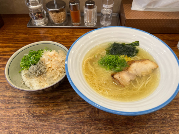 「潮そば」@麺宿 志いなの写真