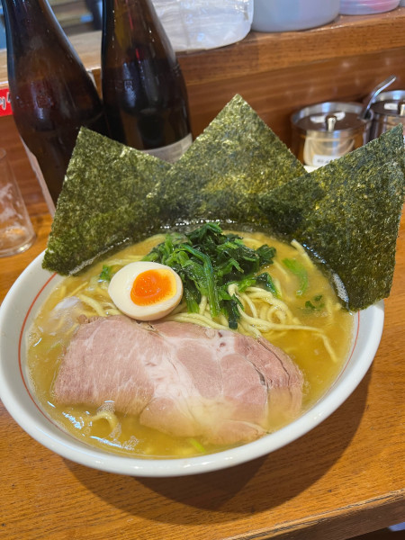 「塩ラーメン」@横浜家系ラーメン 大将家の写真