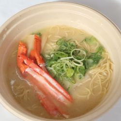 【なかじゅう亭】極上 カニ味噌鶏白湯＋蟹しゃぶ￥５００