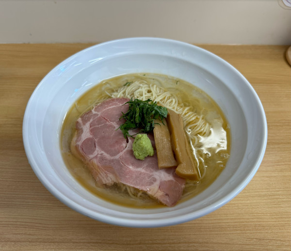 「【限定】冷やし煮干し（塩）」@らぁ麺NOBU 川越店の写真