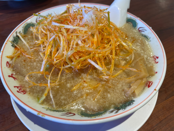 「コク旨辛ネギラーメン」@ラーメン 魁力屋 練馬インター店の写真