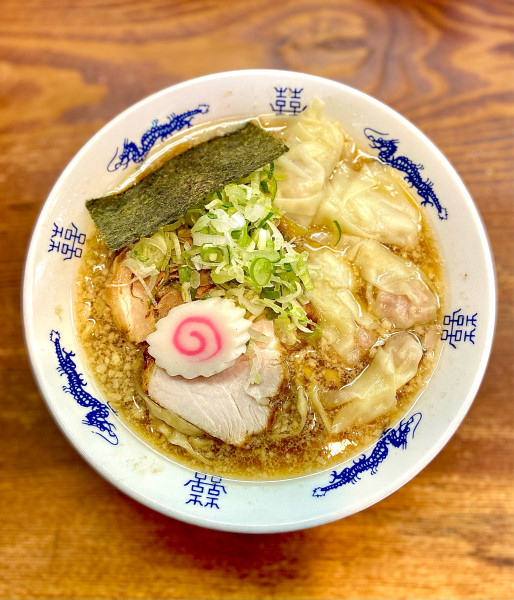 「ワンタン麺 【並】」@良温(Ra-on)の写真
