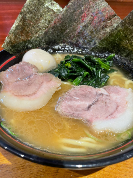 「ラーメン並盛」@横浜家系ラーメン 大将家の写真