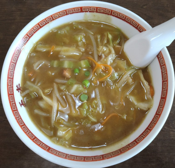 「カレーソバ 650円」@中華 玉芳の写真