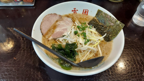 「特製雪国定番（塩とんこつ）並み 800円」@雪国らーめん 入谷店の写真