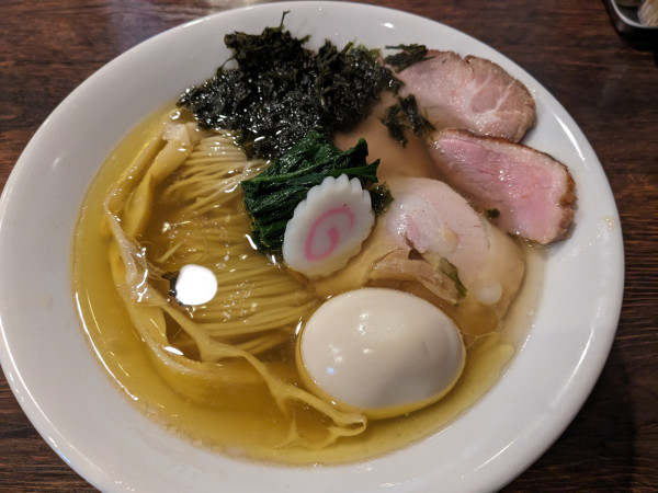 「特製塩そば」@麺屋 真心の写真