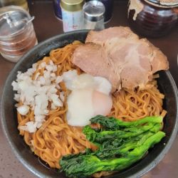 令6·6·6油そば(850円)