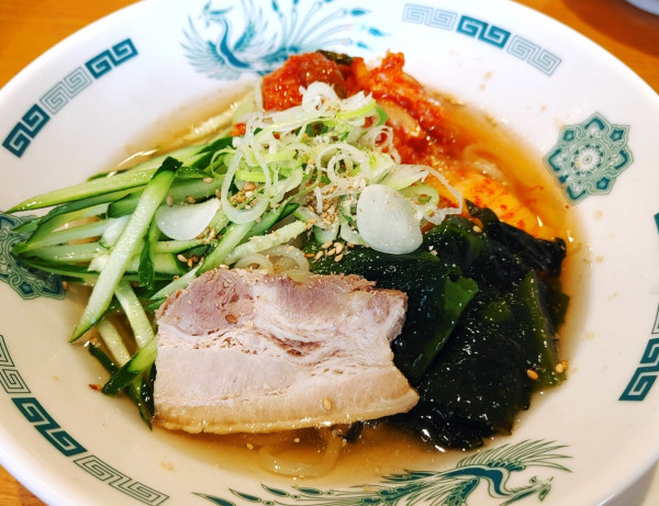 「冷麺（660円）」@日高屋 鴻巣下忍店の写真