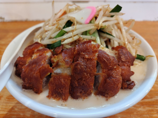 「排骨タンメン」@極濃湯麺 フタツメ 青木島店の写真