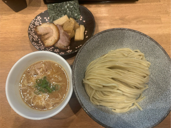 「濃厚鶏魚介つけ麺」@麺処 湯咲の写真