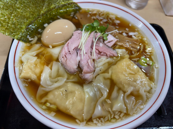 「特製中華そば」@手揉み中華そば いしまの写真