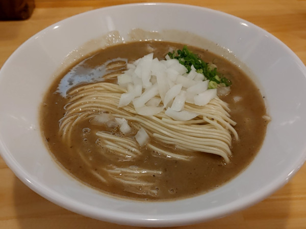 「かけ濃厚煮干ソバ（1,000円）」@煮干ソバと米 今日の1番の写真