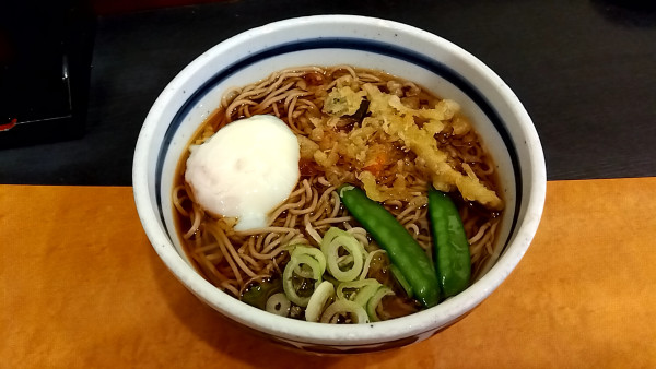 「朝そば（４６０円）」@蕎麦 一心たすけ 田町店の写真