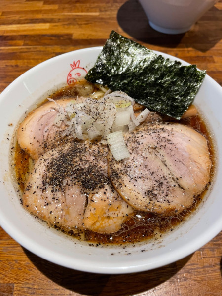 「まがりBLACK」@麺酒場 まがり 八丁堀店の写真