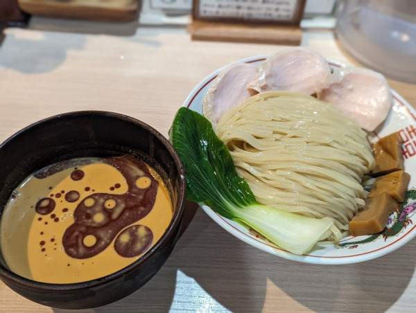 「夏季限定冷やし担々つけ麺300g」@麺屋 さん田の写真