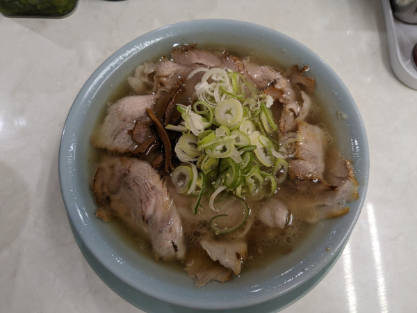 「中華そば750円」@クマちゃんラーメンの写真