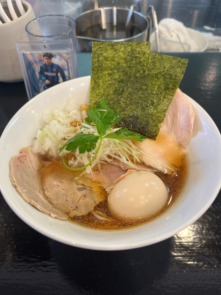 「特製いりこそば」@戸田ラーメンベース 和み食堂の写真