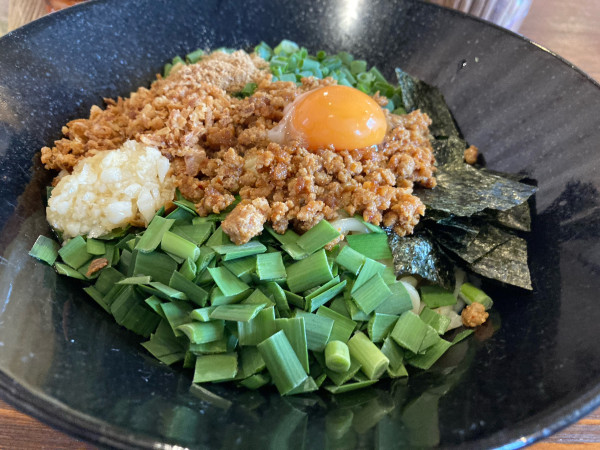 「味噌台湾まぜそば+追飯」@HAYATEの写真