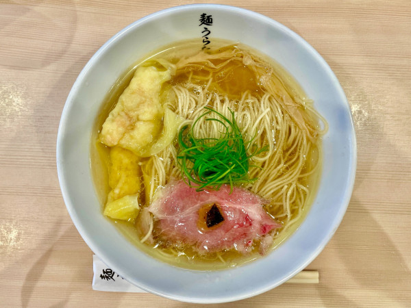 「塩SOBA 海老わんたん」@麺うらたの写真