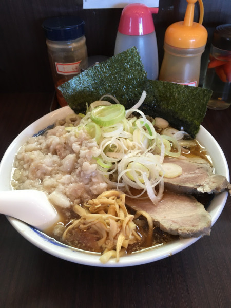 「醤油中華そば+ネギトッピング」@手打ち中華そば 酒田の写真