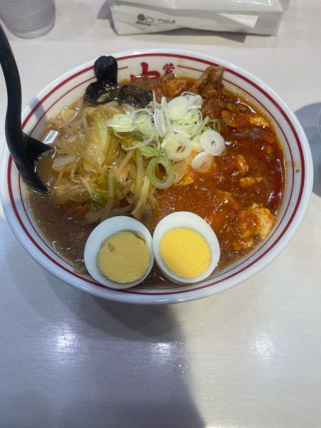 「五目タンメン　大盛」@蒙古タンメン 中本 御徒町店の写真