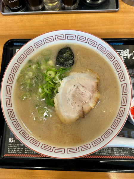 「博多ラーメン健太　替玉　990円」@らあめん花月嵐 川崎西口店の写真