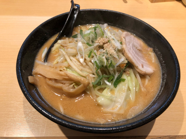 「みそらーめん」@らーめん ぼん蔵の写真