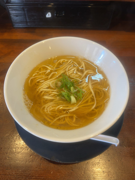 「かけそば塩（650円）」@麺処 ほんだの写真